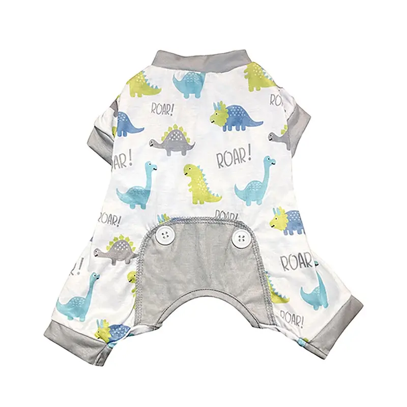 foufou Dog Dino Roar Dog Pajamas 