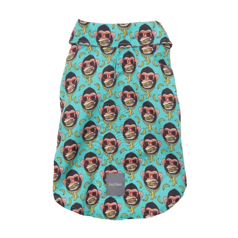 FuzzYard Gor-illz Button-Up Dog Shirt