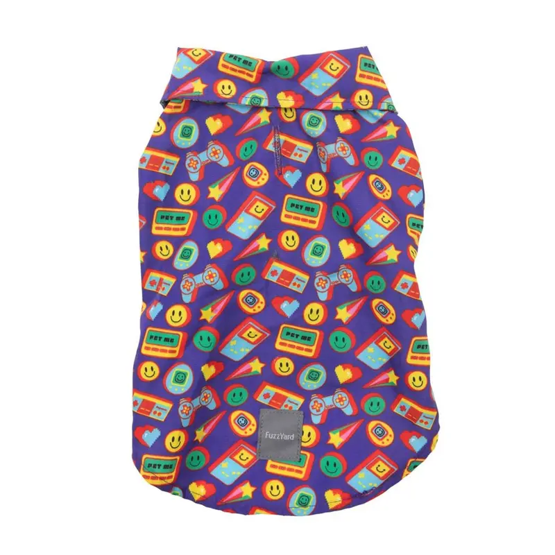 FuzzYard Highscore Button-Up Dog Shirt