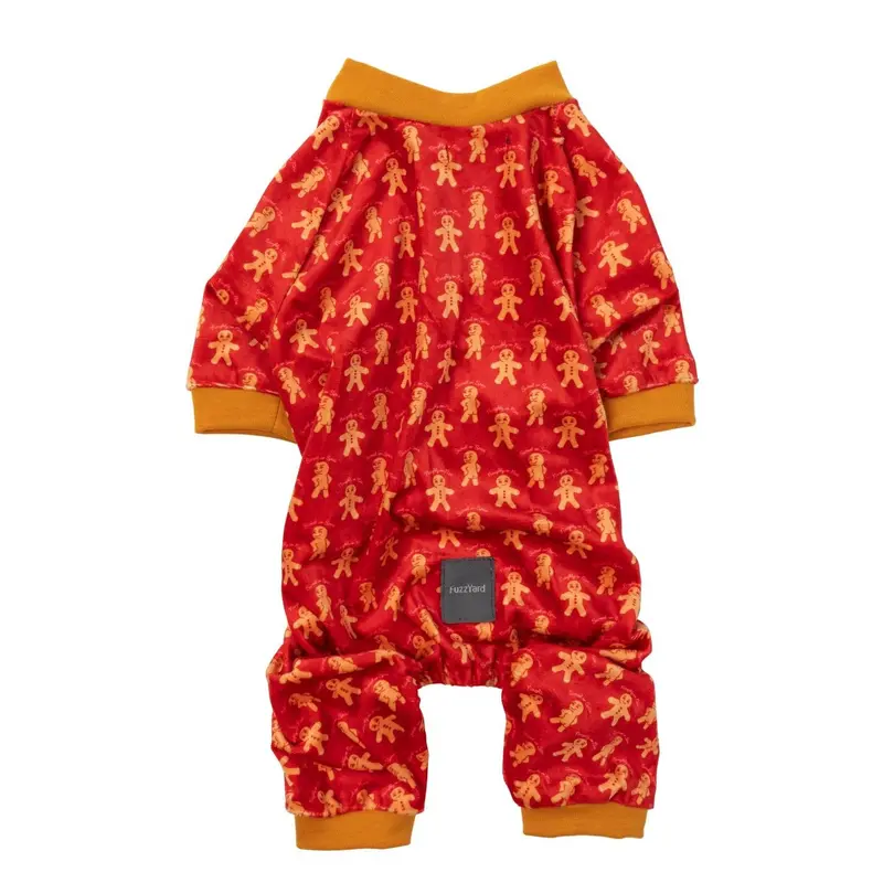 FuzzYard Holiday Dog Pajamas - Naughty Ginger