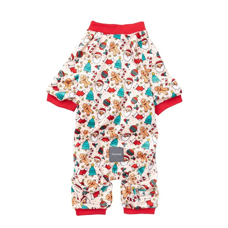 FuzzYard Holiday Dog Pajamas - Tinsel Time