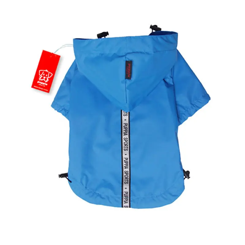 Base Jumper Raincoat Wind Breaker by Puppia - Sky Blue