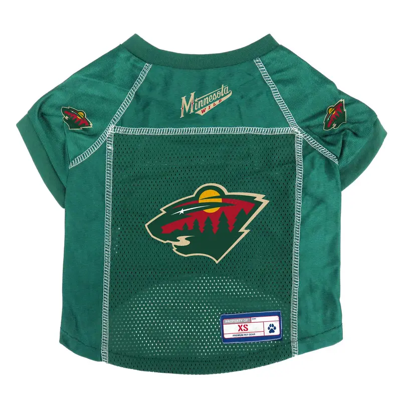 Minnesota Wild Dog Jersey - Green