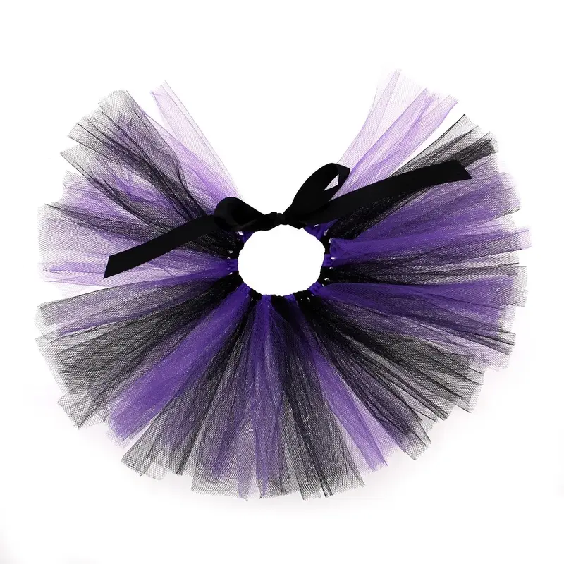 Pawpatu Tulle Dog Tutu - Black/Purple