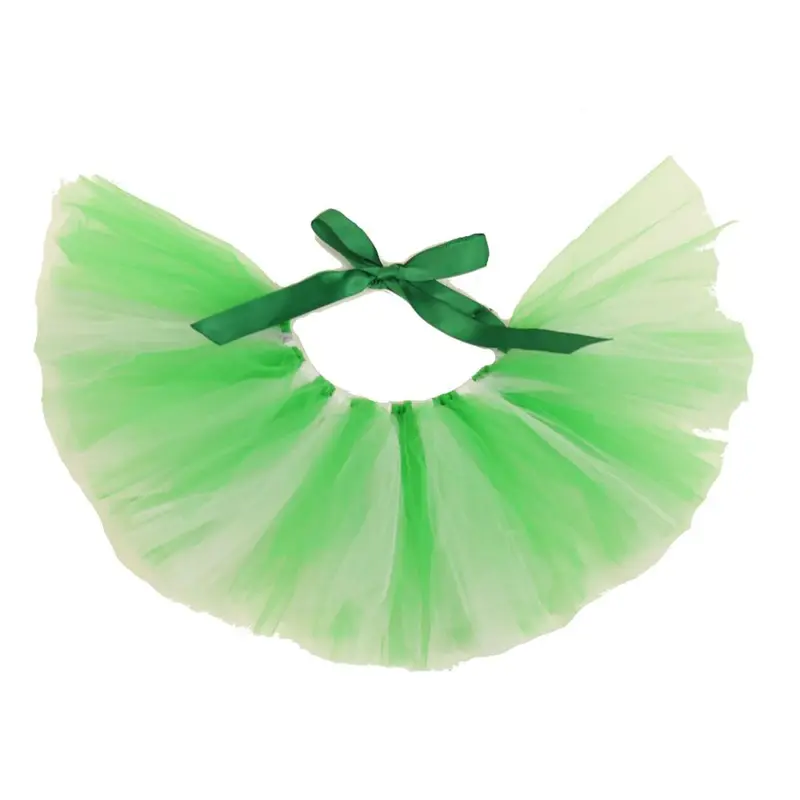 Pawpatu Tulle Dog Tutu - Green and White