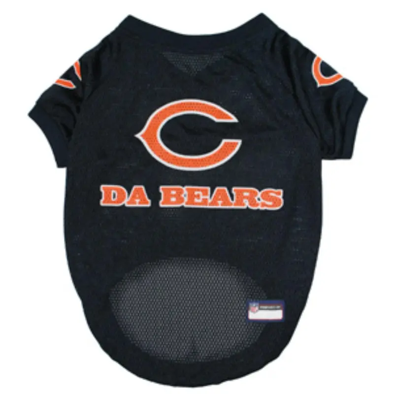 Chicago Bears Slogan Dog Jersey - Da Bears