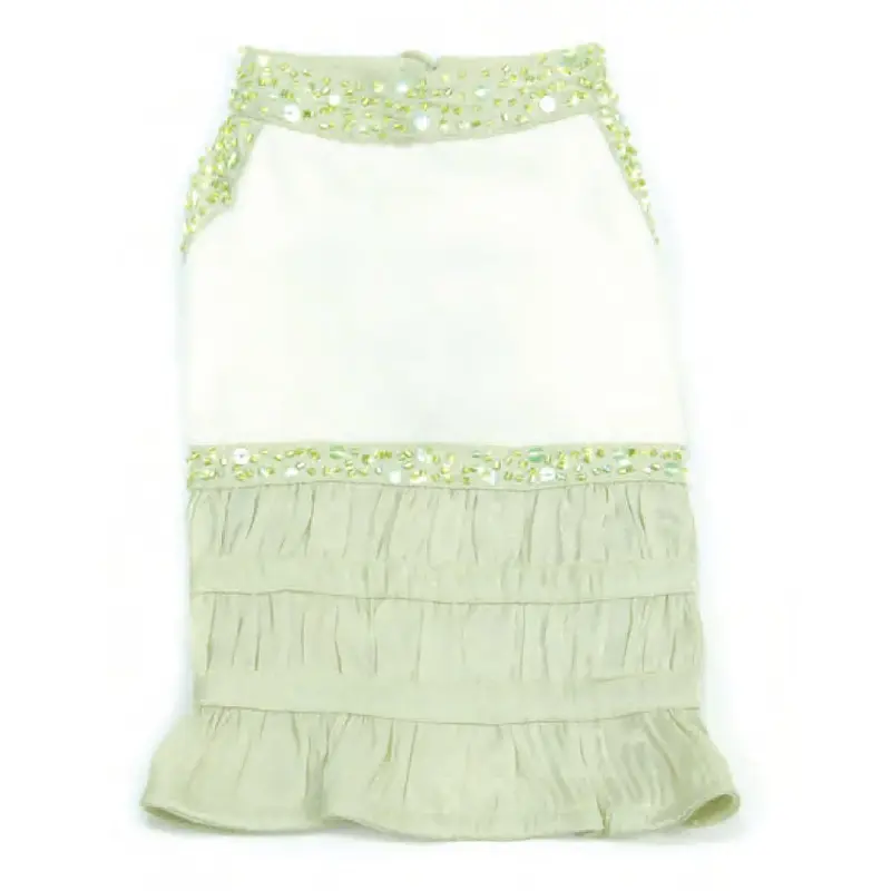 Oscar Newman Green with Envy Dog Dress
