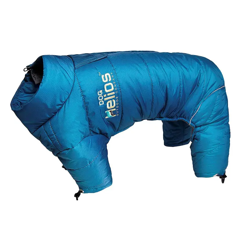 Pet Life Helios Thunder Full-Body Dog Coat - Blue Wave