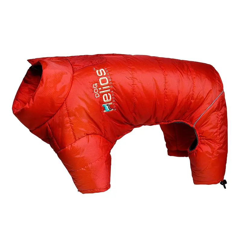 Pet Life Helios Thunder Full-Body Dog Coat - Grenadine Red