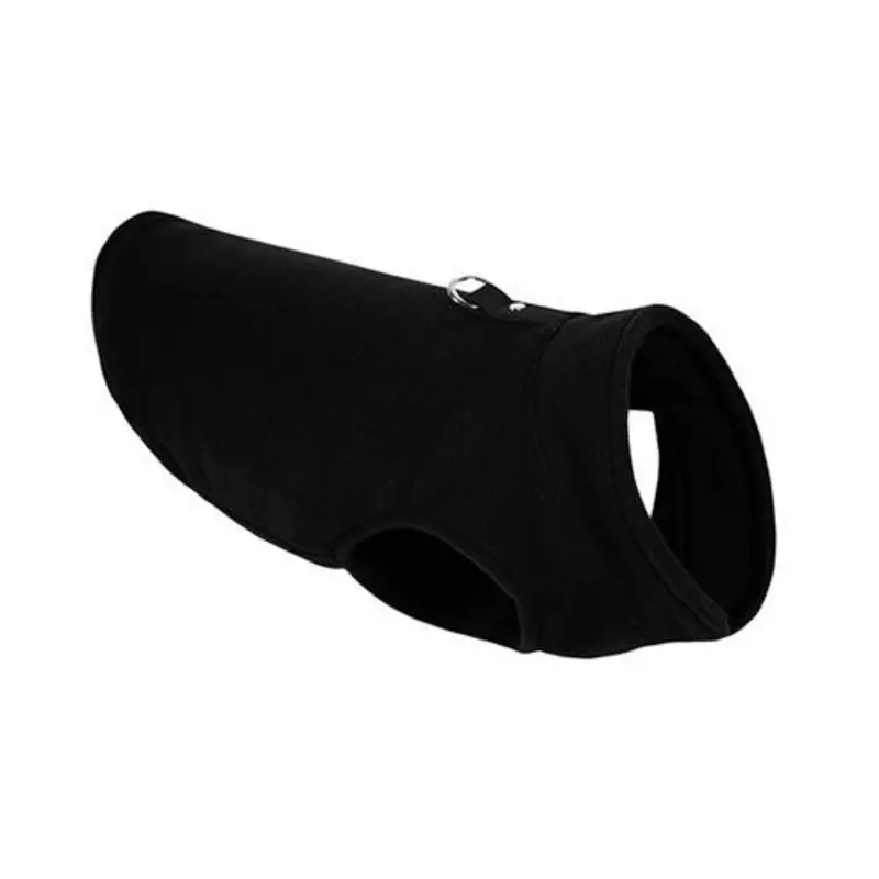 Gooby Fleece Dog Vest - Black
