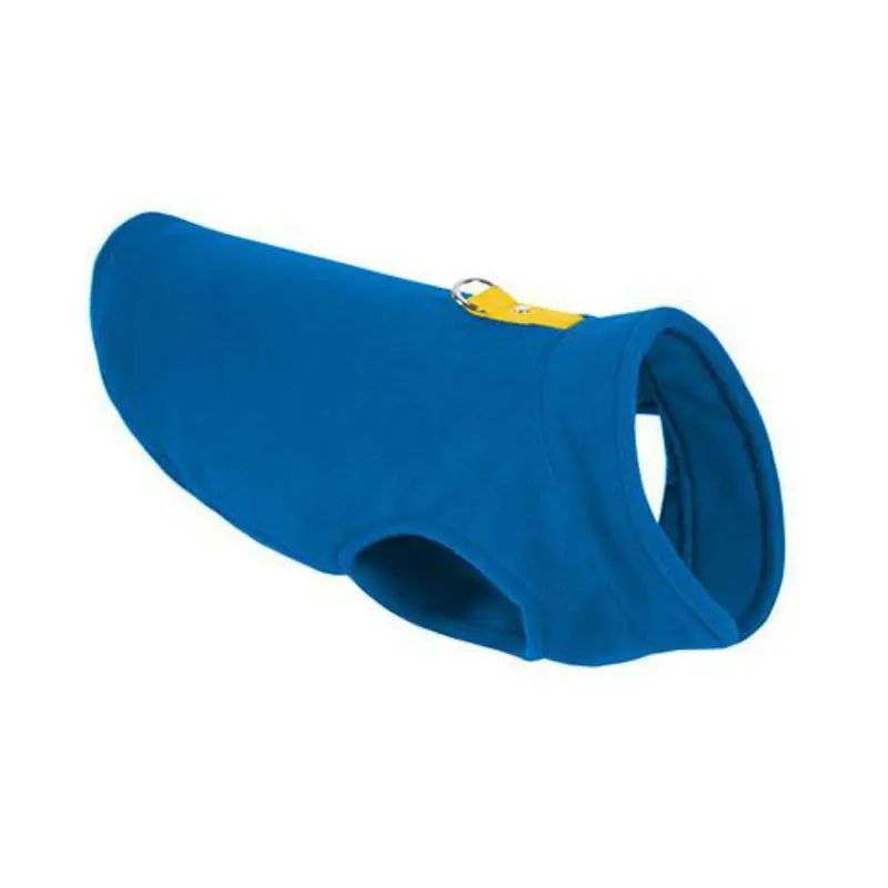 Gooby Fleece Dog Vest - Deep Blue