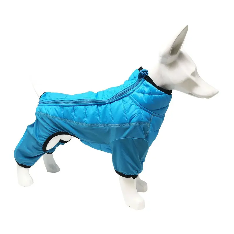 Pet Life Aura-Vent Full Body Dog Jacket - Blue