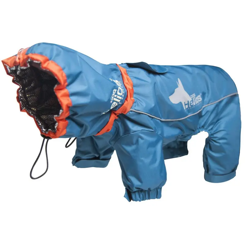 Pet Life Helios Weather-King Full Bodied Jacket - Blue