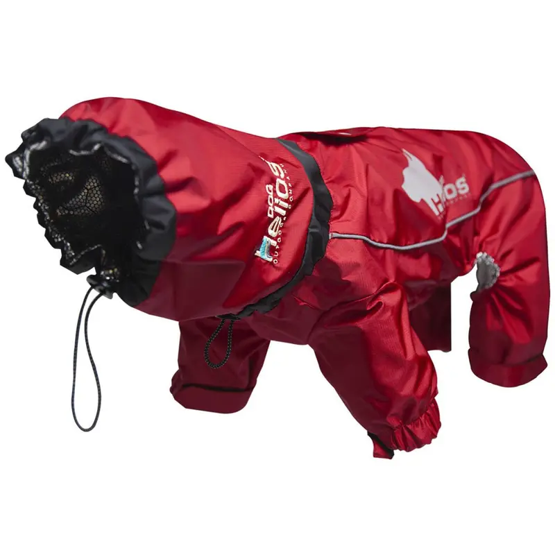 Pet Life Helios Weather-King Full Bodied Jacket - Red
