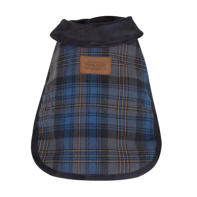 Pendleton Pet Vintage Dog Coat - Crescent Lake Plaid