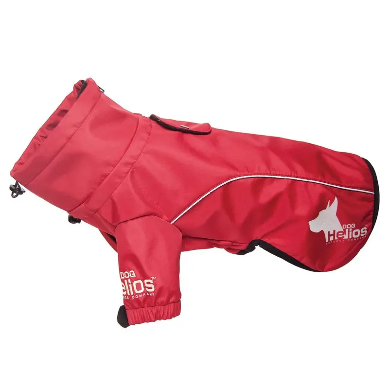 Pet Life Helios Extreme Soft-shell Winter Dog Coat - Red