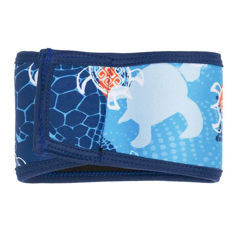 Playa Pup Dog Belly Band - Flaming Tuga Blue