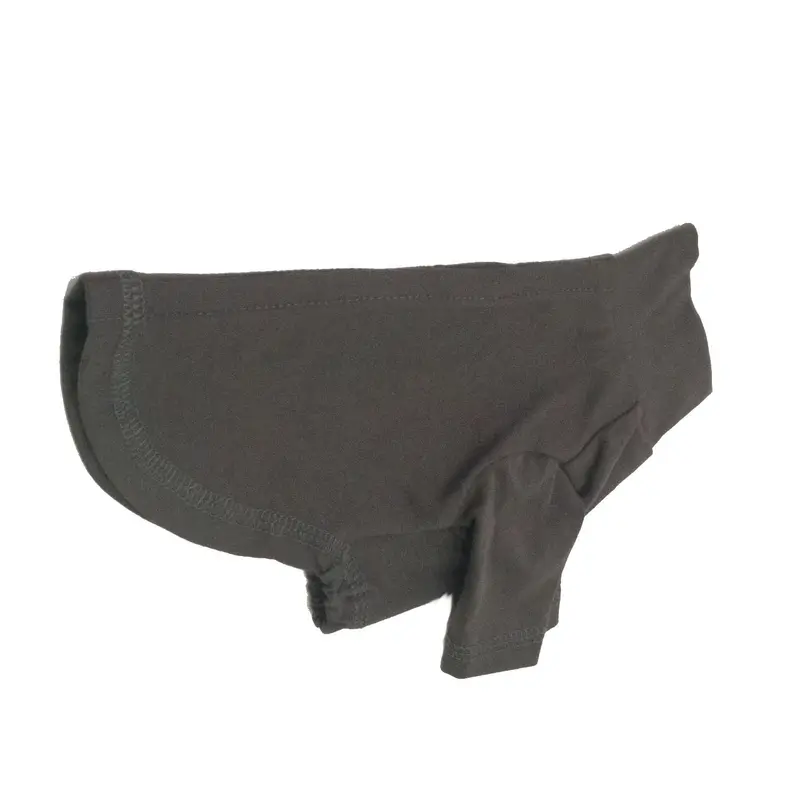 Alqo Wasi Organic Pima Cotton Dog Shirt - Ash