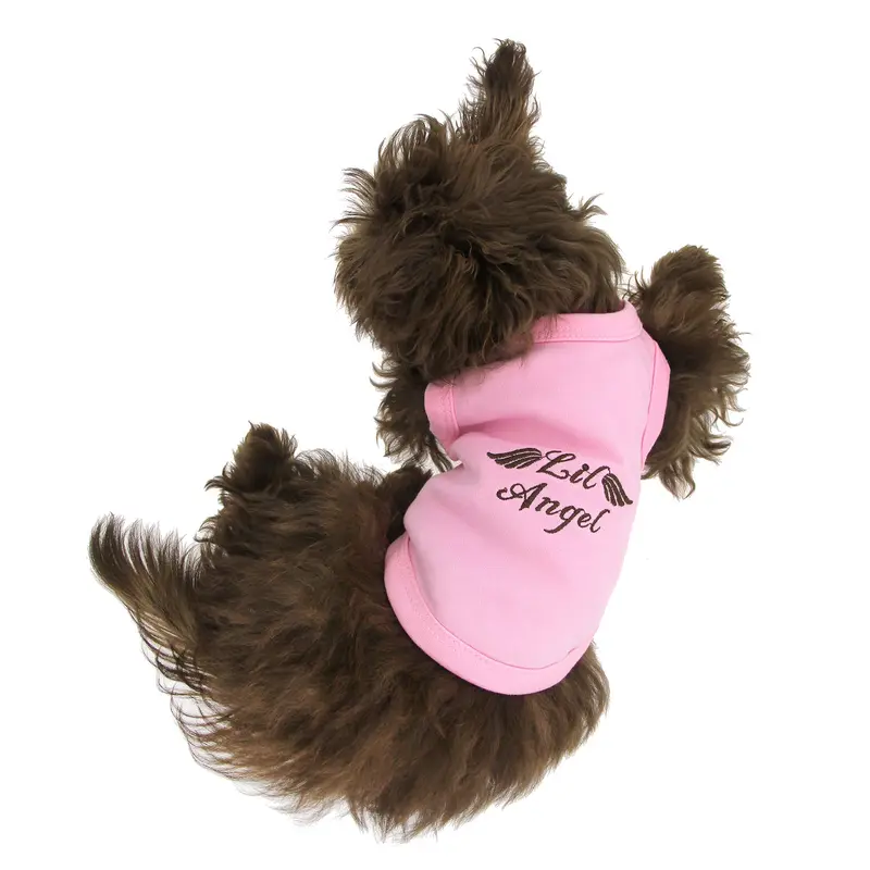 Lil Angel Dog Tank by Parisian Pet - Pink