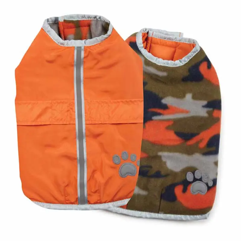 Zack & Zoey Nor'easter Dog Blanket Coat - Orange