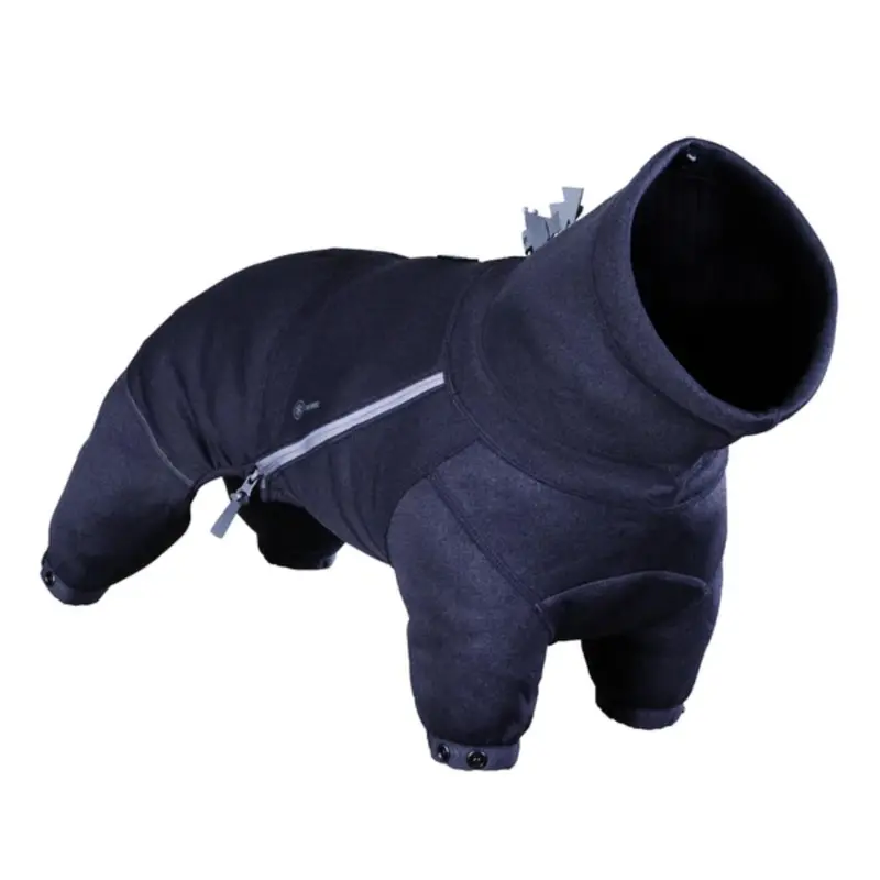 Hurtta Midlayer Overall Dog Suit - Blackberry
