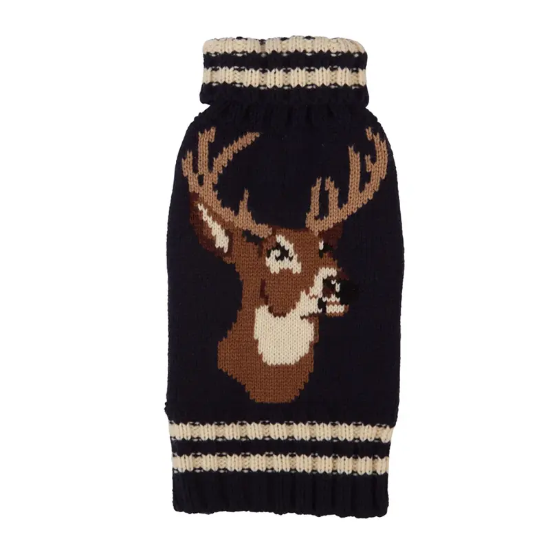 fabdog Stag Dog Sweater - Navy