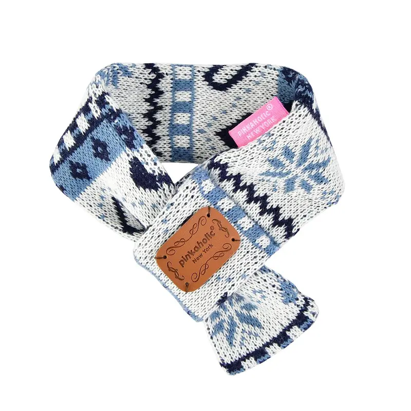 Joy Muffler Dog Scarf by Pinkaholic - Navy
