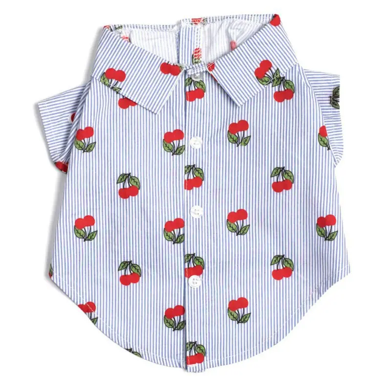 Worthy Dog Cherries Dog Shirt