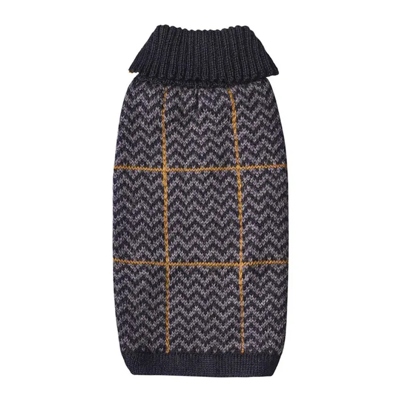 Alqo Wasi Preppy Alpaca Dog Sweater - Blue