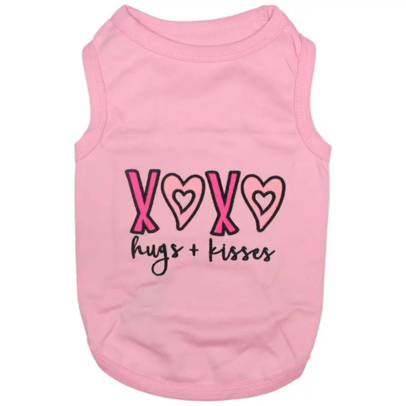 XOXO Dog Tank by Parisian Pet - Pink
