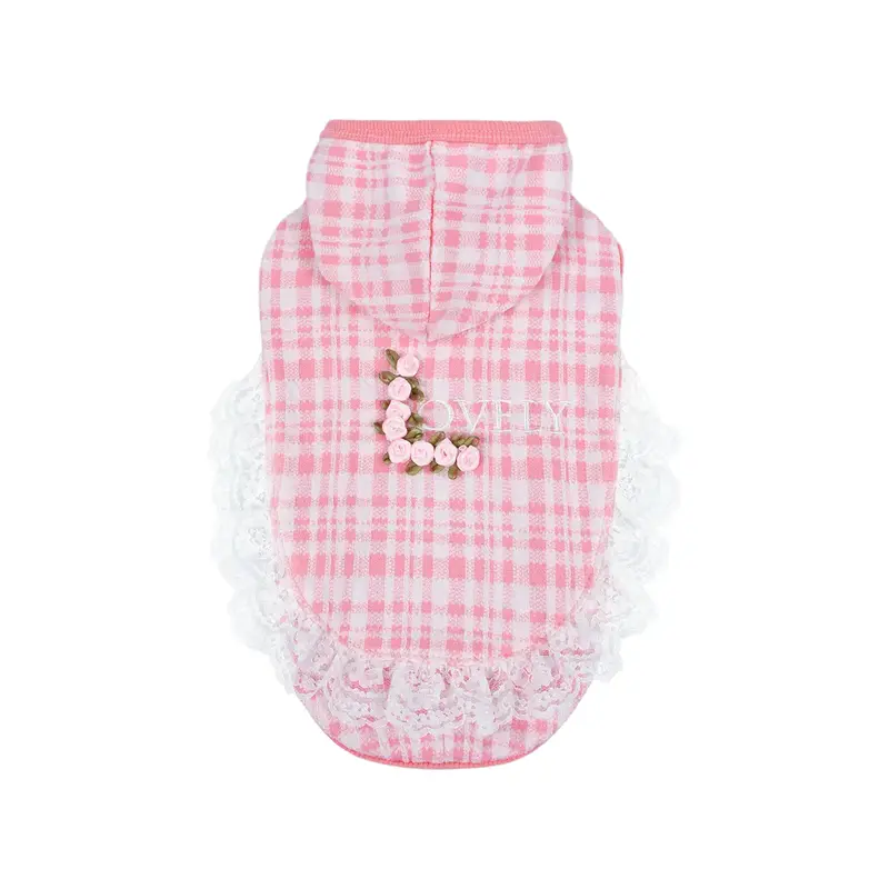 Pinkaholic Alyse Hooded Dog Shirt - Pink