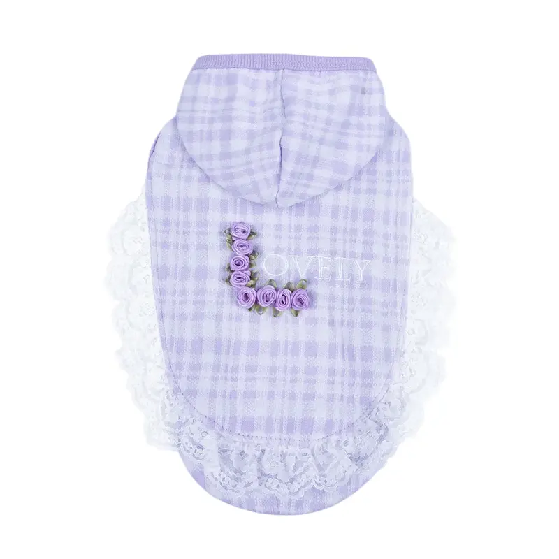 Pinkaholic Alyse Hooded Dog Shirt - Purple