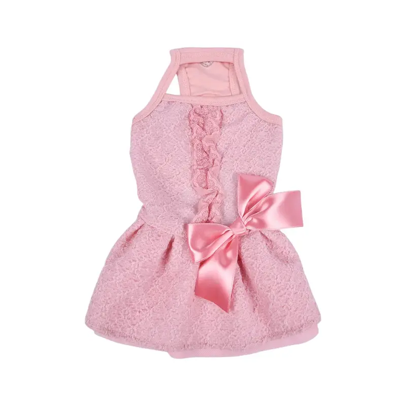 Pinkaholic Khari Jacquard Dog Tank Dress - Indian Pink