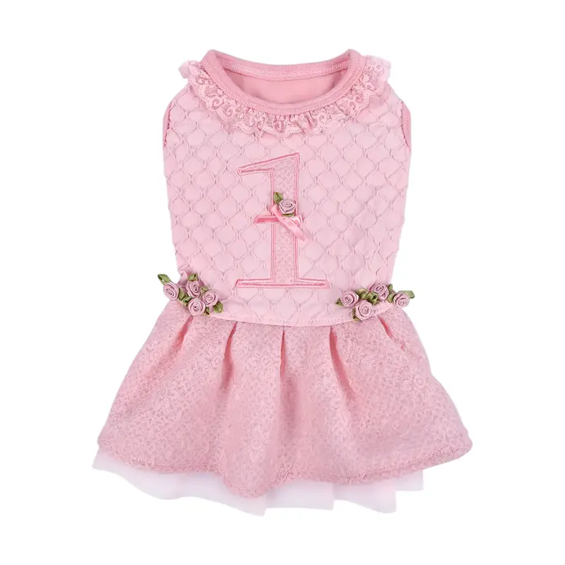 Pinkaholic Majesty Diamond Dog Dress - Indian Pink