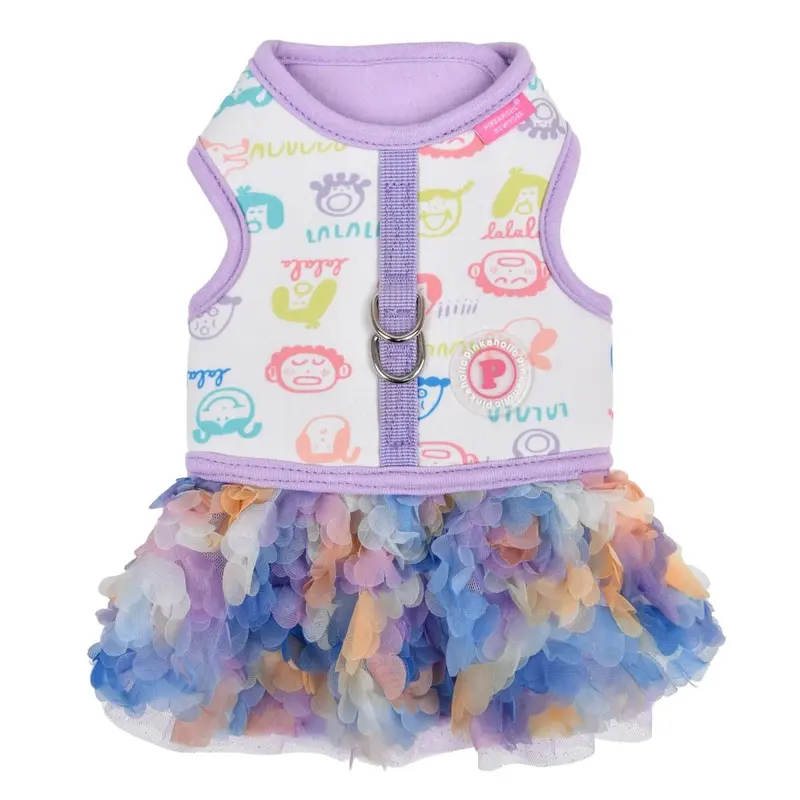 Pinkaholic Berthe Dog Harness Dress - Violet