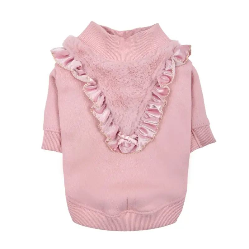Pinkaholic Elliana Ruffle Dog Shirt - Pink
