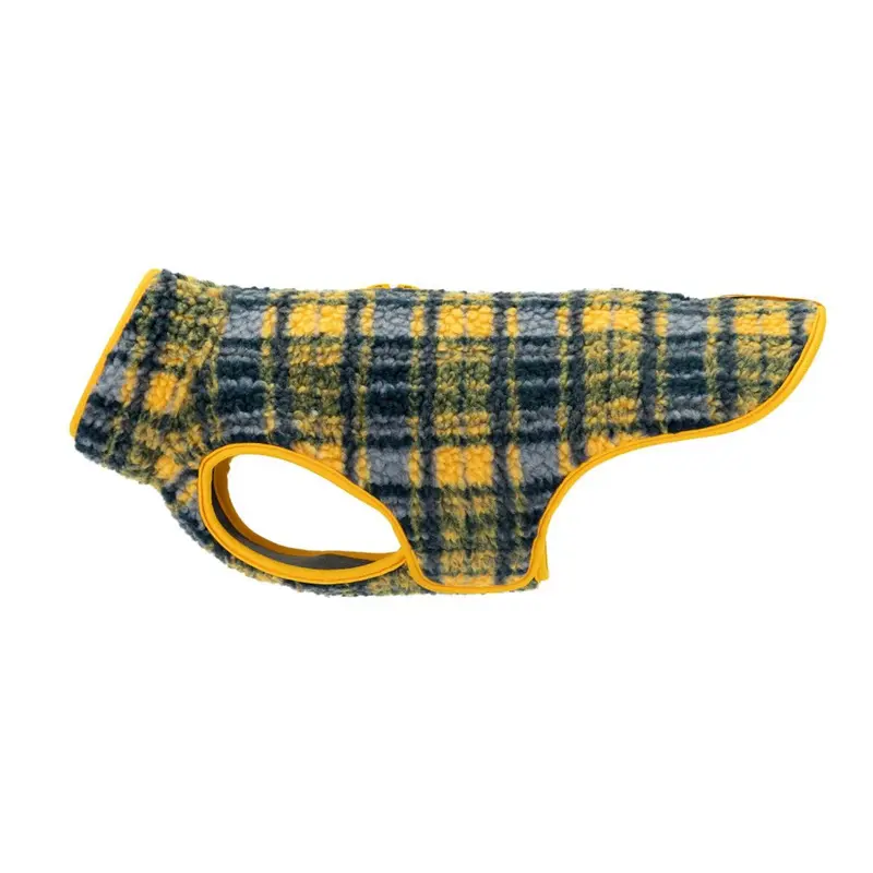 RC Pet Tundra Fleece Dog Coat - Marigold/Plaid