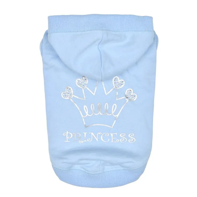 Pinkaholic Sabrina Hooded Dog Shirt - Light Blue