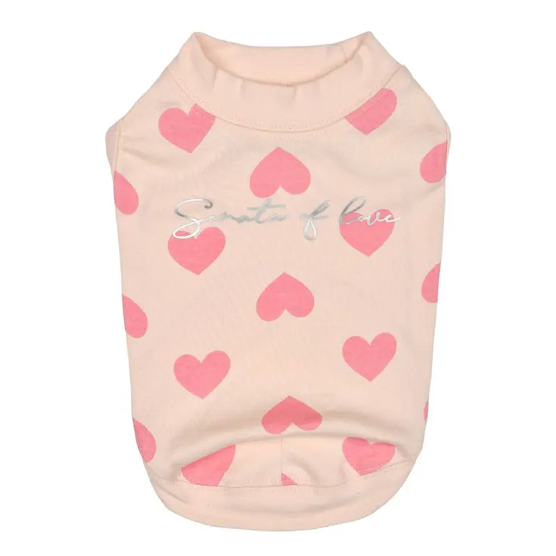 Pinkaholic Sonata of Love Dog Shirt - Light Pink