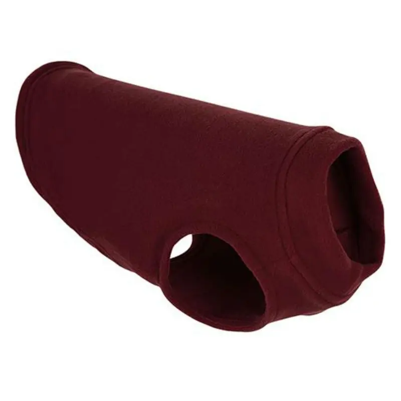 Stretch Fleece Dog Vest by Gooby - Burgundy