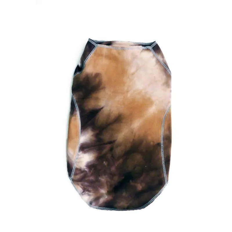 Cloak & Dawggie Tie Dye Dog Shirt - Earth