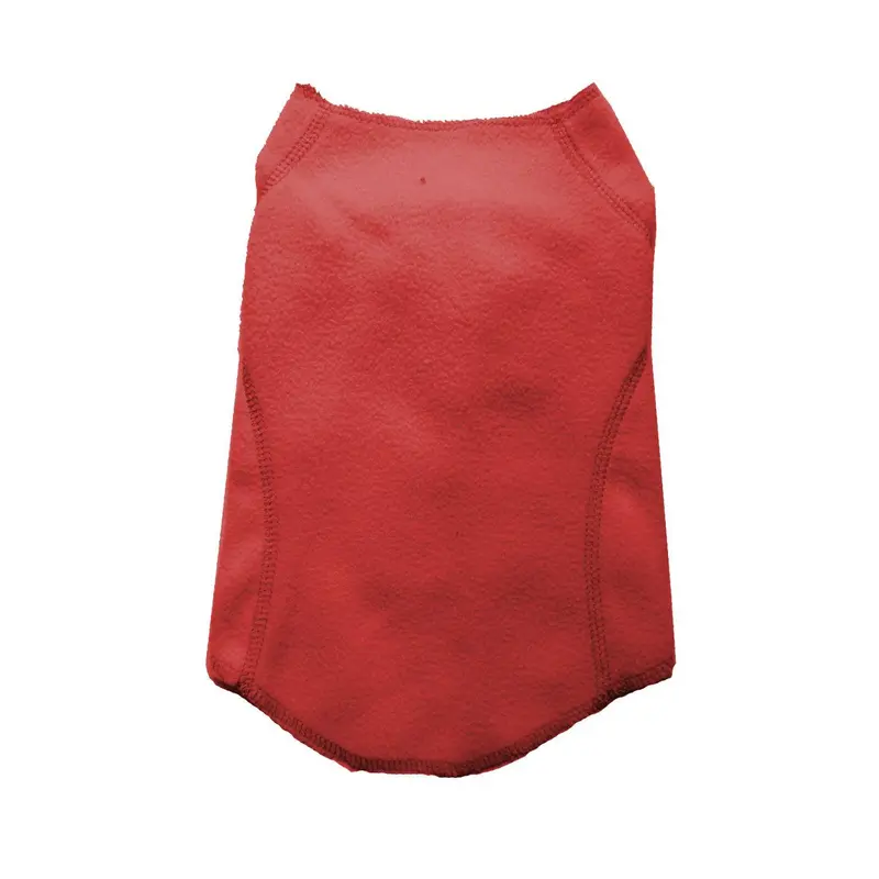 My Canine Kids Fleece Jumper Dog Sweater - Red