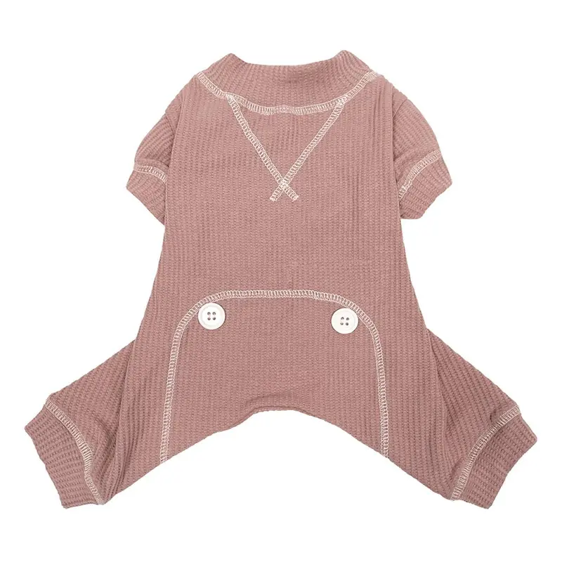 foufou Dog Thermal Dog Pajamas - Pink