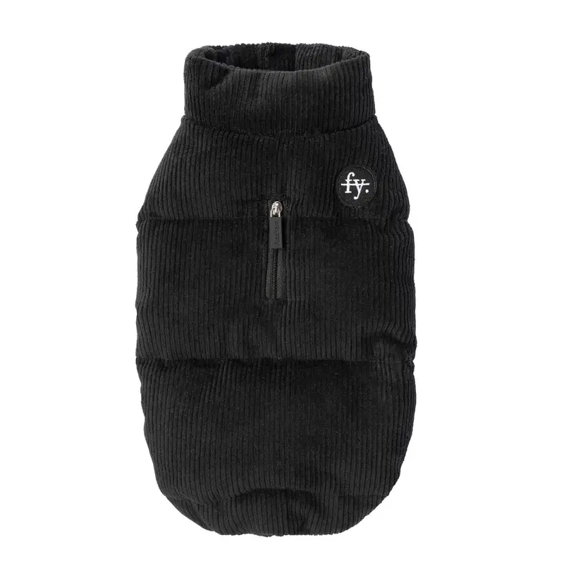 FuzzYard Mosman Puffer Dog Jacket - Black