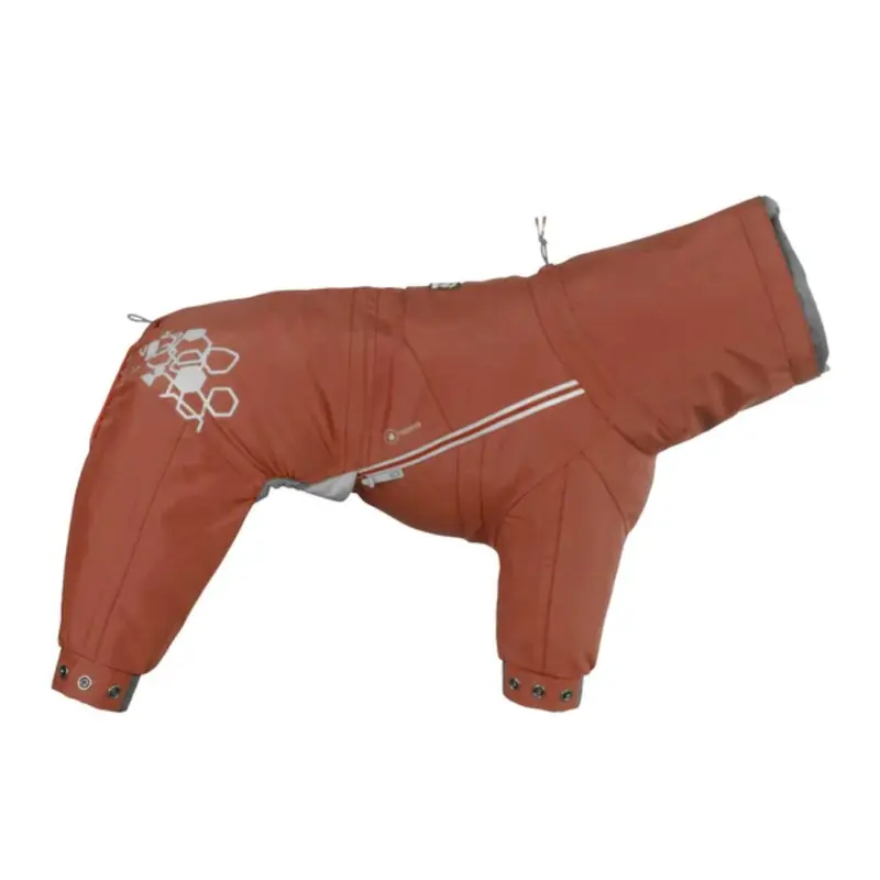 Hurtta Mudventure Overall ECO Dog Raincoat - Cinnamon