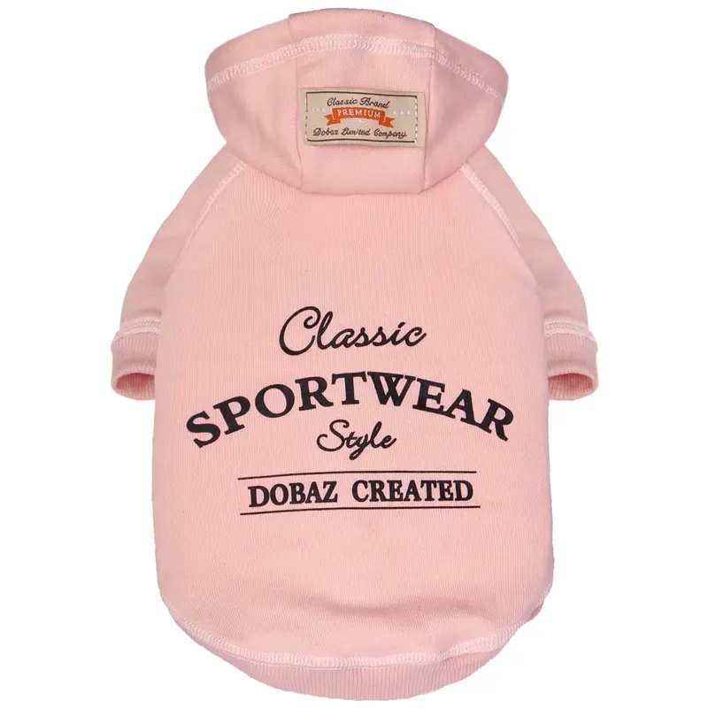 Dobaz Sportwear Dog Hoodie - Pink