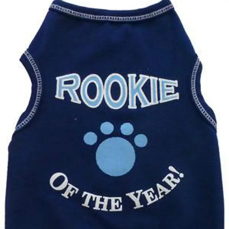 I See Spot Rookie Of The Year Dog Tank - Navy