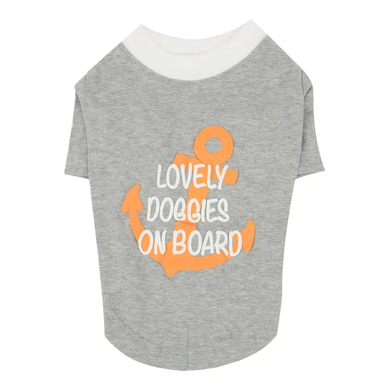 Lovely Doggie Dog Shirt by Puppia - Gray