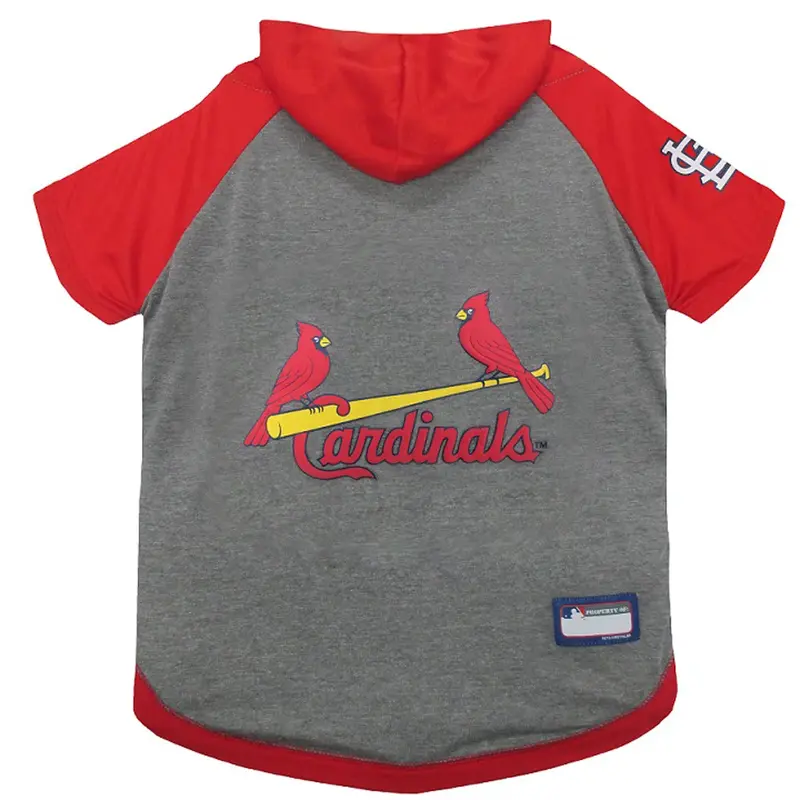 St. Louis Cardinals Hooded Dog T-Shirt