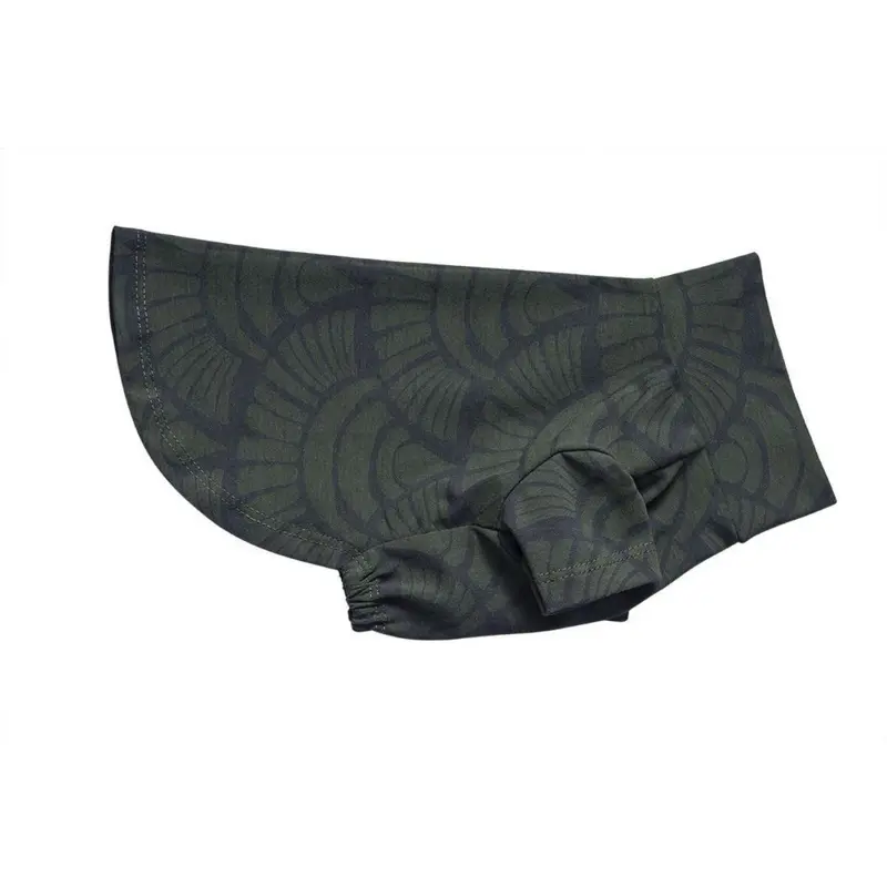 Alqo Wasi Seashell Organic Pima Dog Shirt - Green